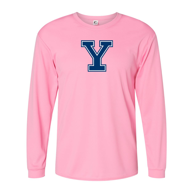 Men's Yale Bulldogs Performance Long Sleeve T-Shirt